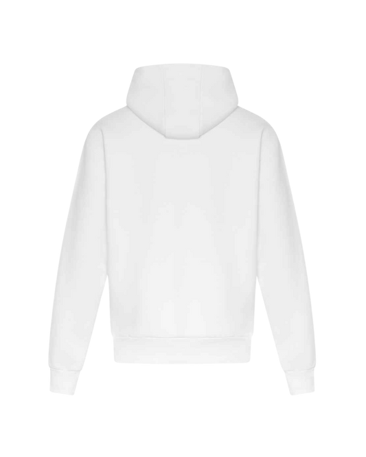 Wentworth Embroidered Hoodie In White