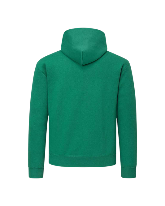 Wentworth Embroidered Hoodie In Green