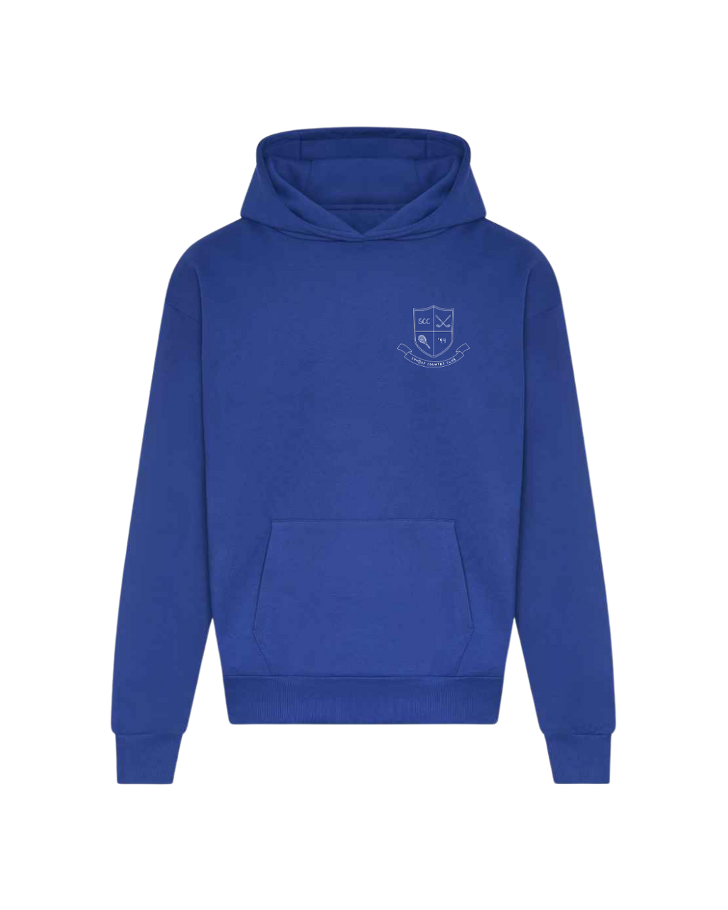 Sunningdale Crest Hoodie in Blue