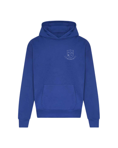 Sunningdale Crest Hoodie in Blue
