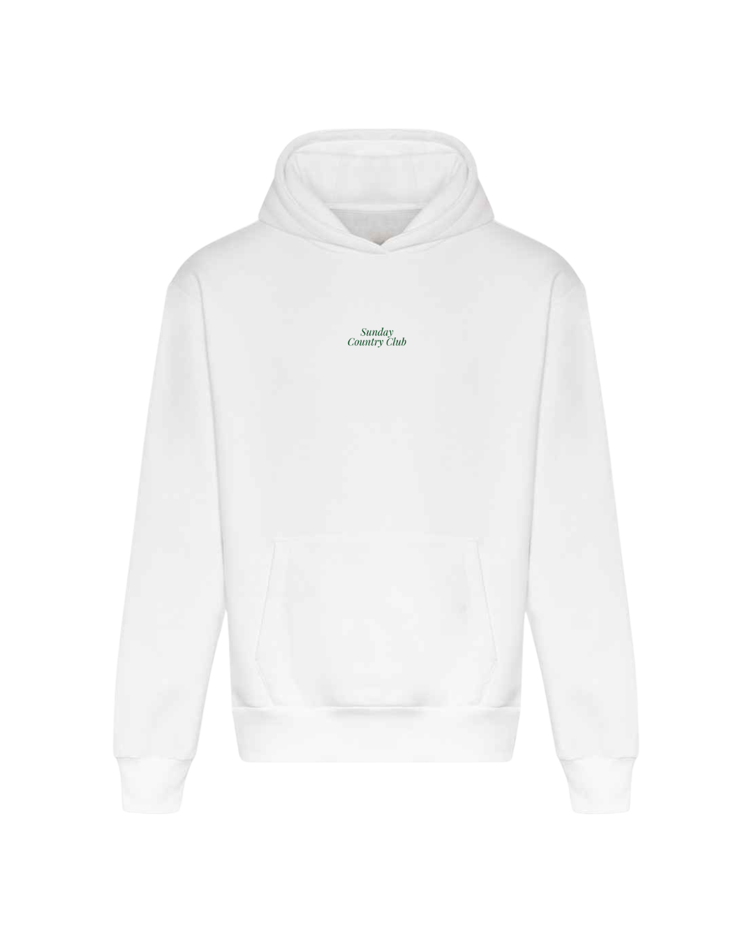 Wentworth Embroidered Hoodie In White