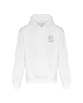 Sunningdale Crest Hoodie in White