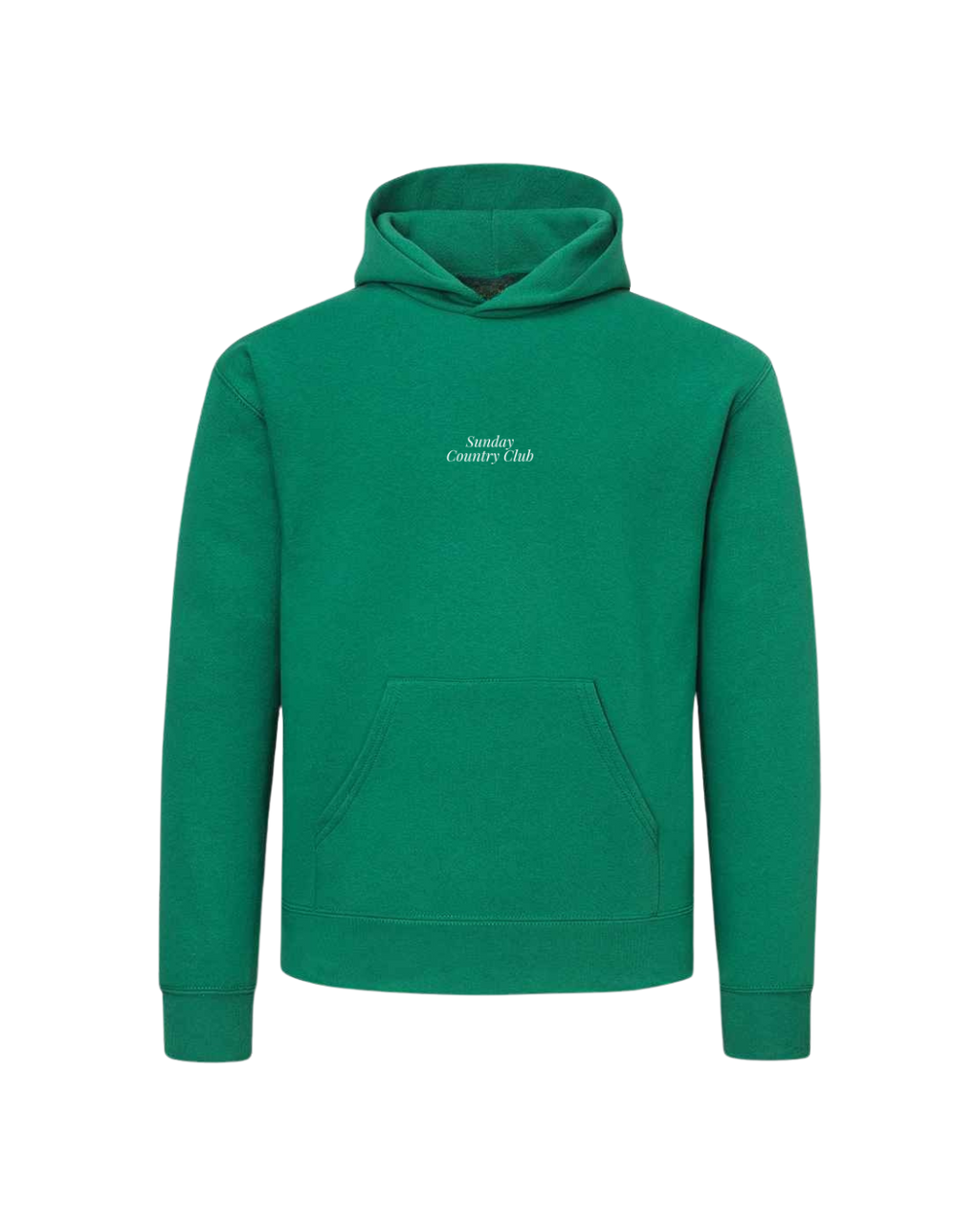 Wentworth Embroidered Hoodie In Green