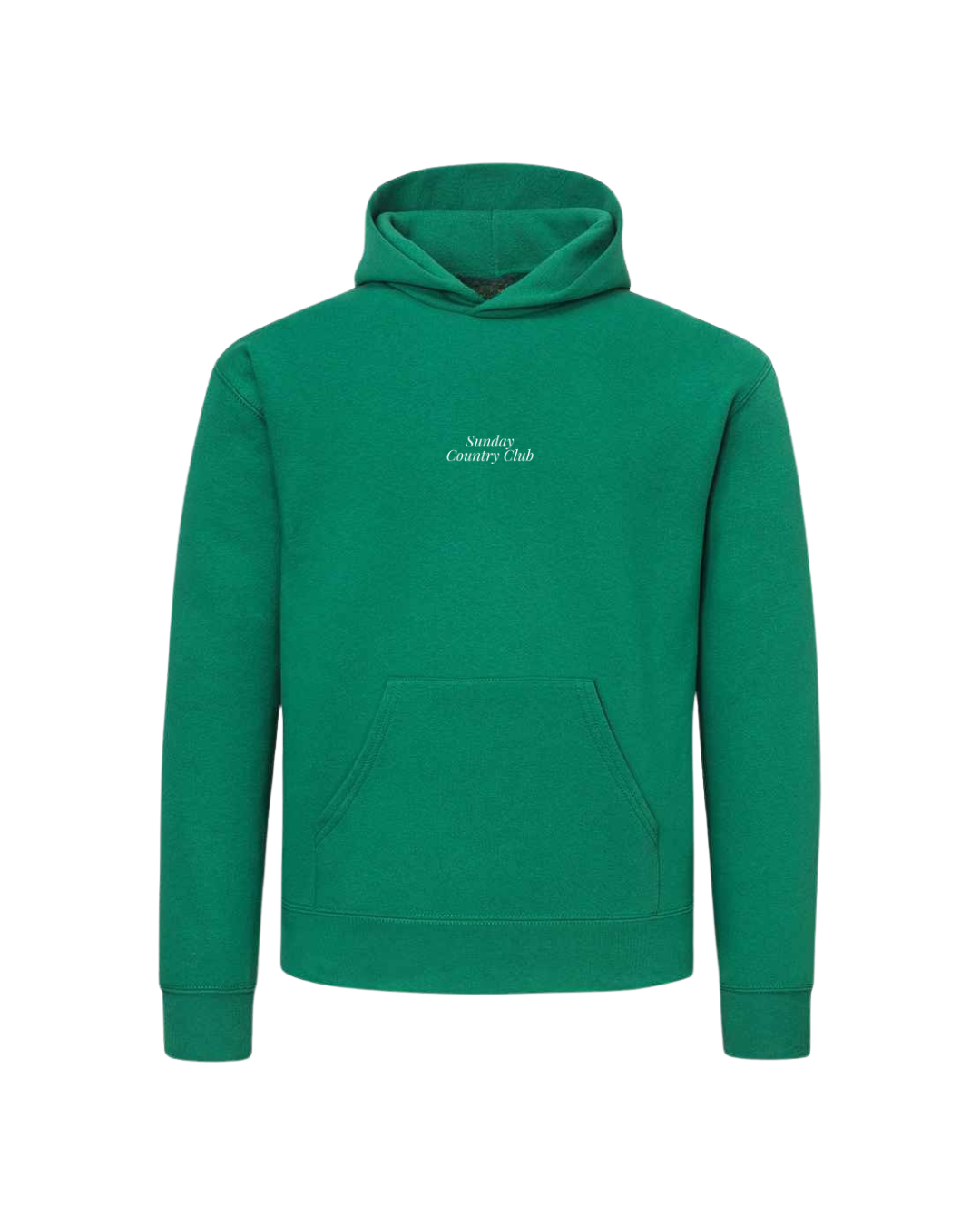 Wentworth Embroidered Hoodie In Green