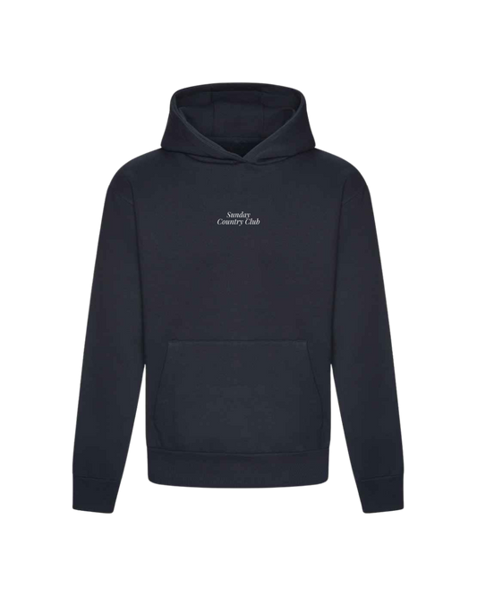 Wentworth Embroidered Hoodie In Navy