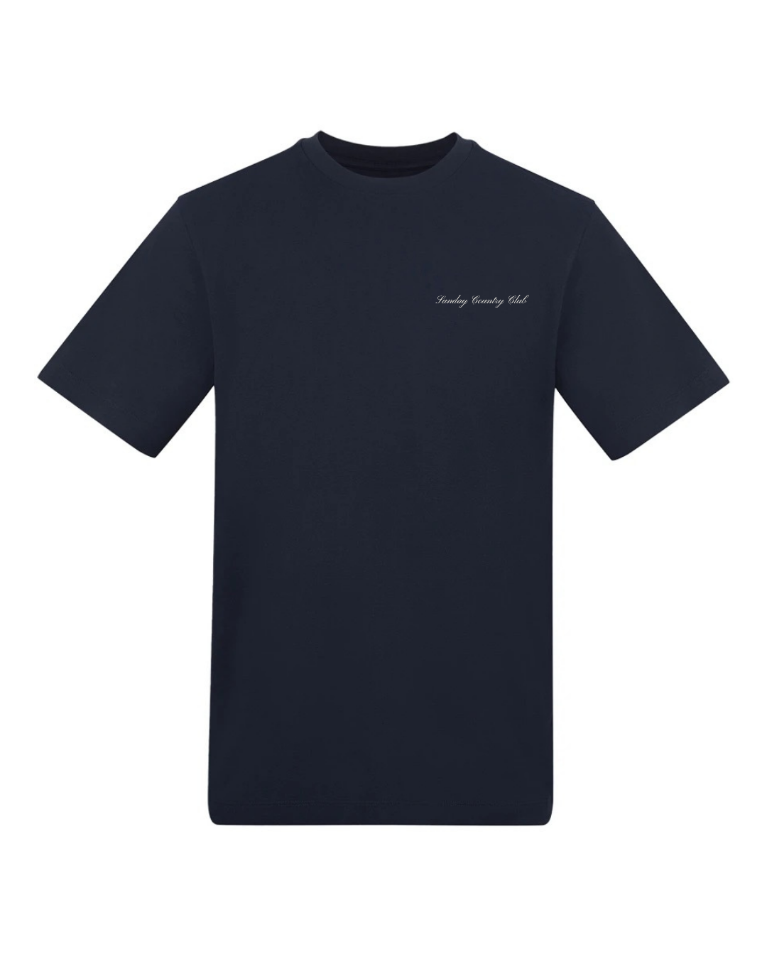 Caddie Club Circle Tee in Navy