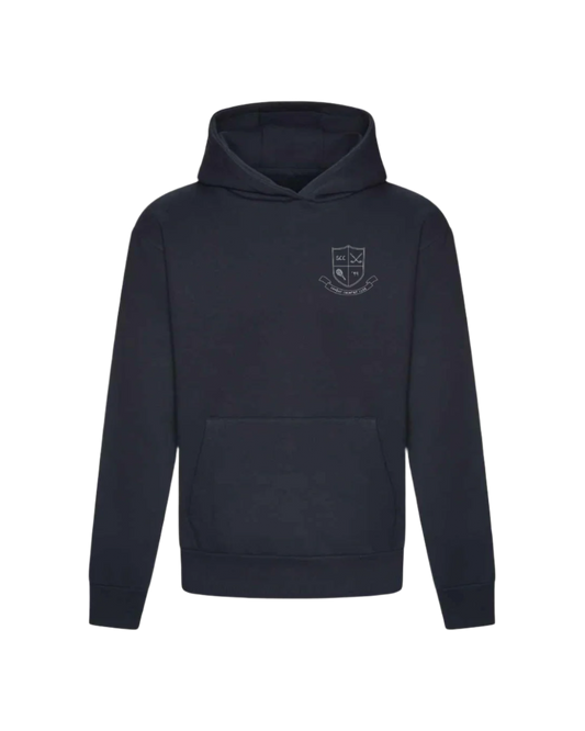 Sunningdale Crest Hoodie in Navy