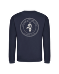 Caddie Club Circle Sweatshirt in Navy