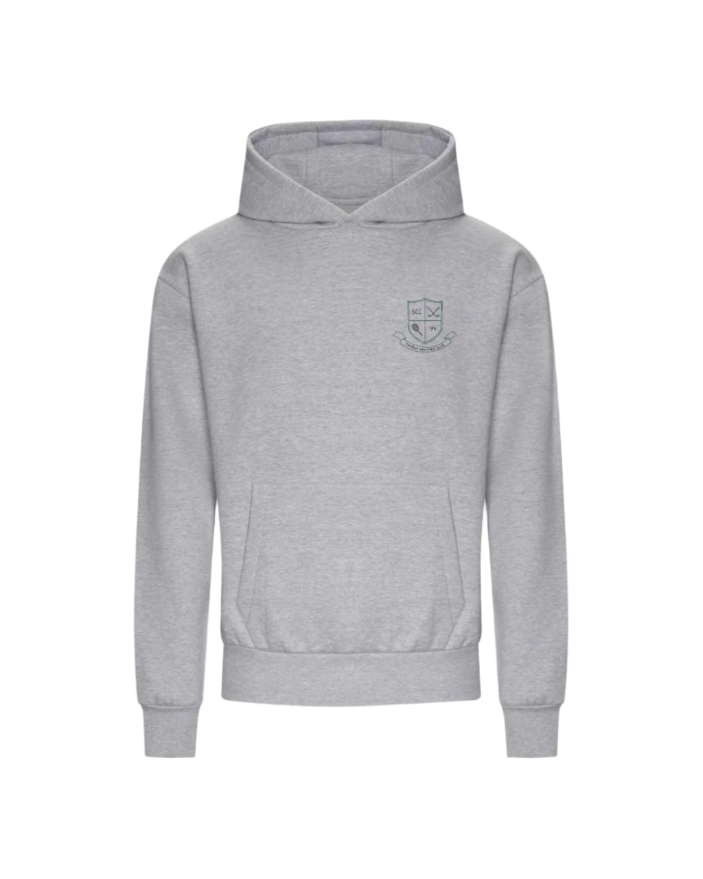 Sunningdale Crest Hoodie in Grey