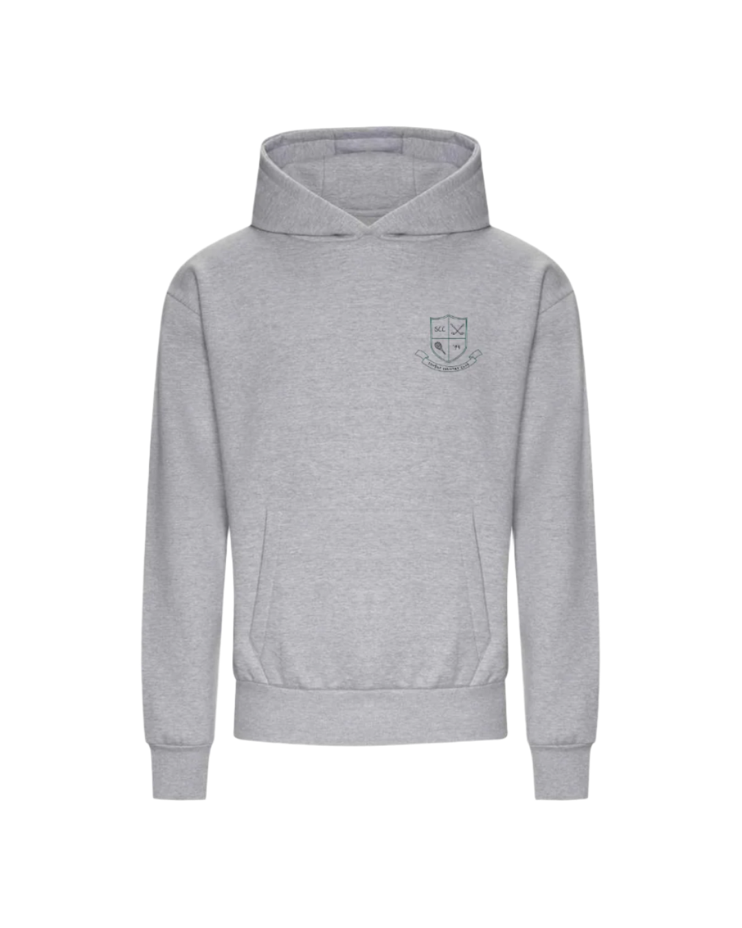 Sunningdale Crest Hoodie in Grey
