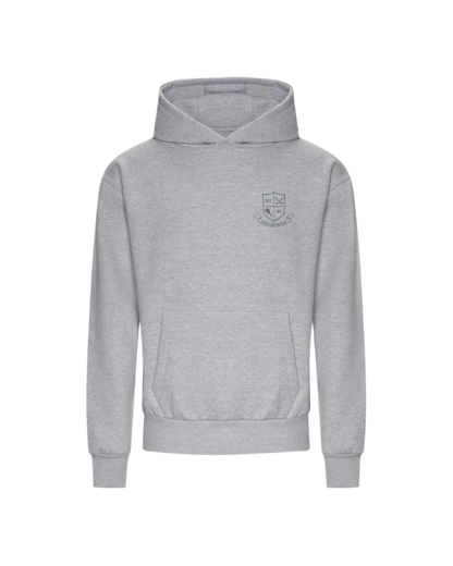 Sunningdale Crest Hoodie in Grey