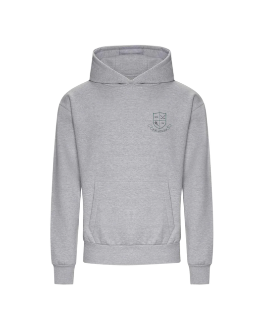 Sunningdale Crest Hoodie in Grey