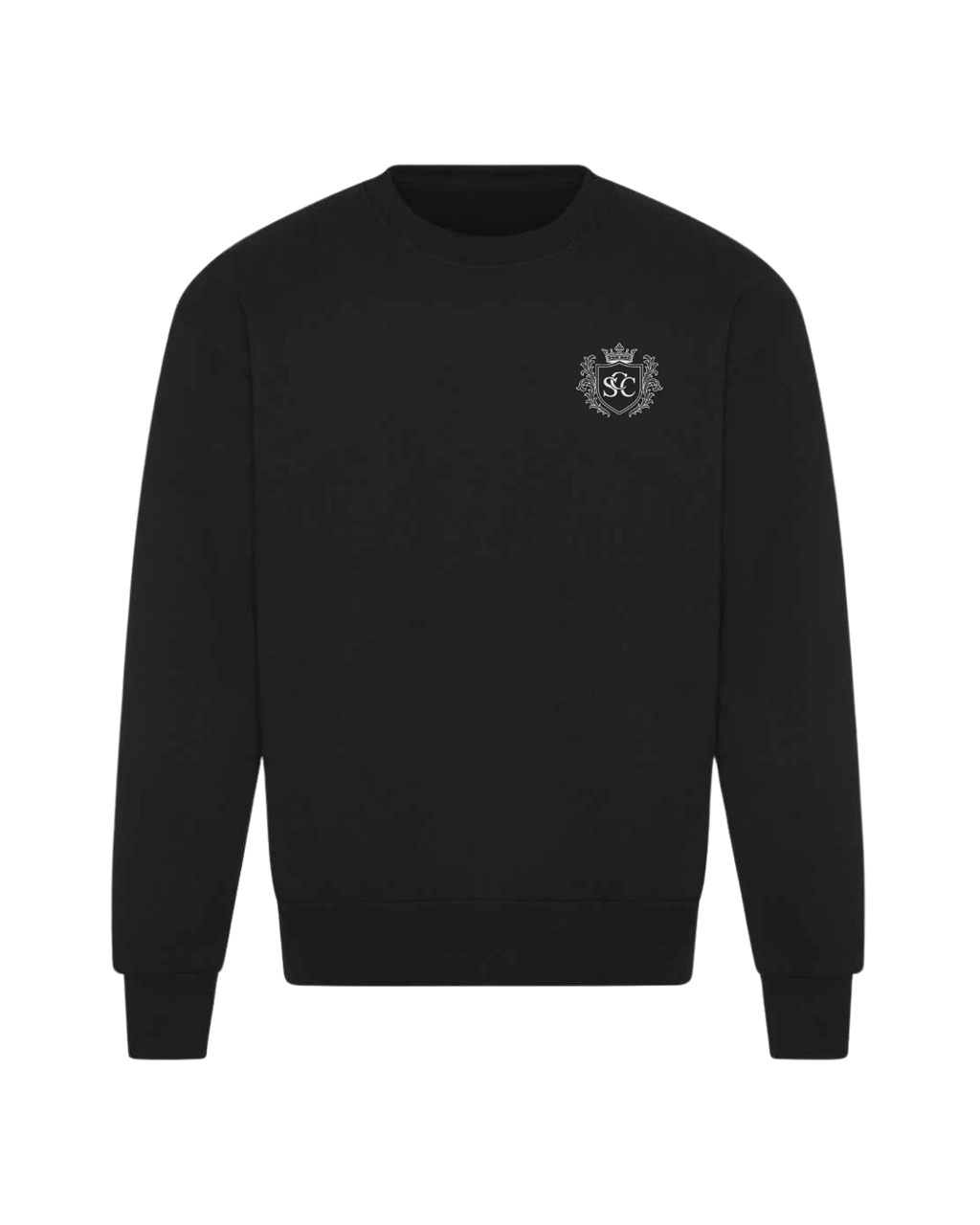 St Andrews Emblem Sweatshirt in Black