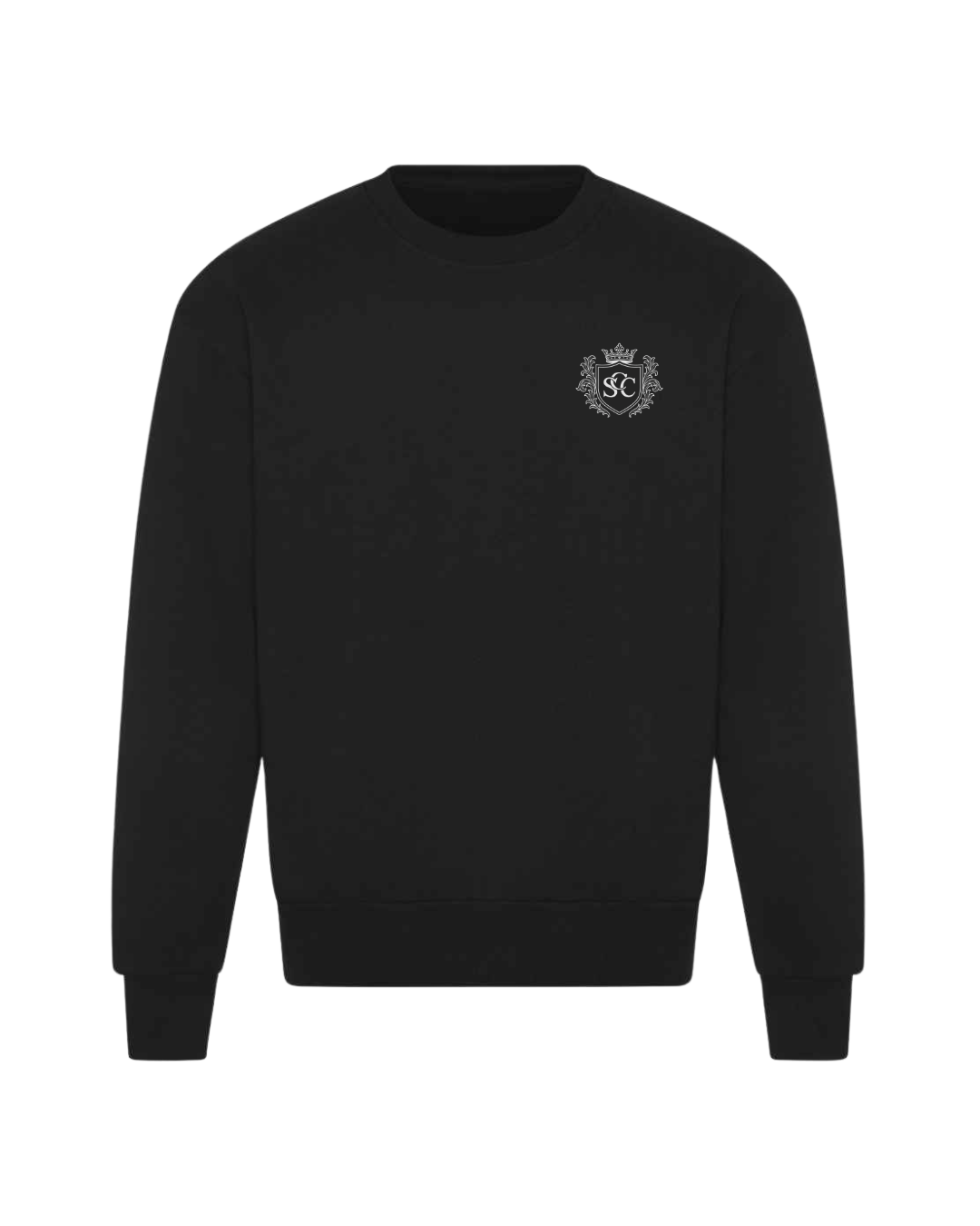 St Andrews Emblem Sweatshirt in Black