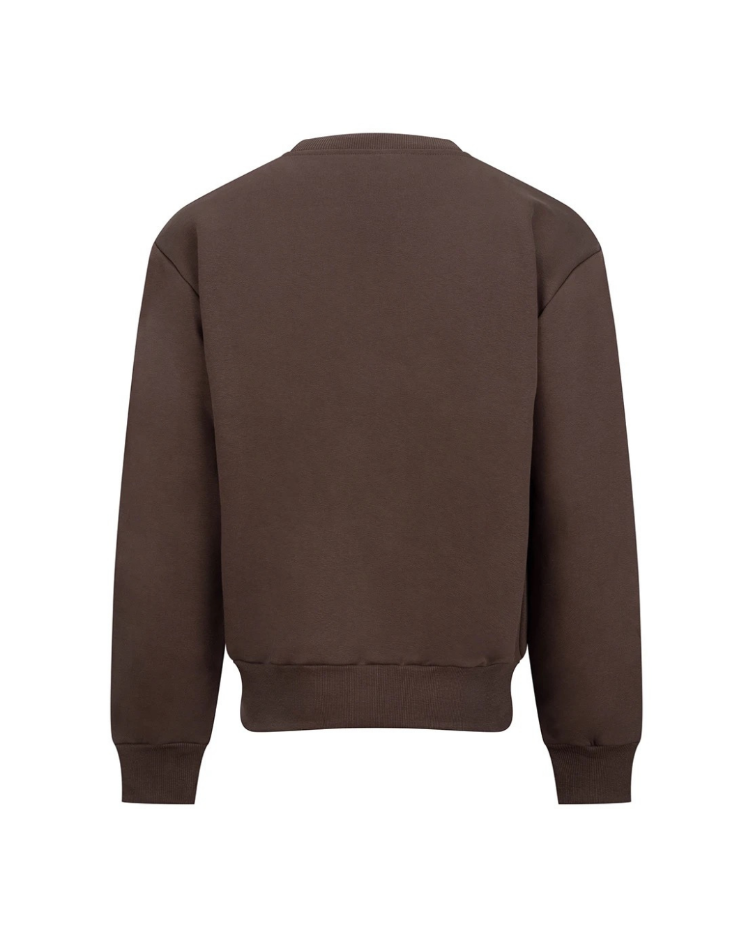St Andrews Emblem Sweatshirt in Dark Brown