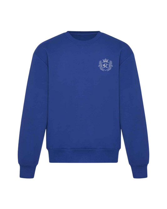 St Andrews Emblem Sweatshirt in Blue