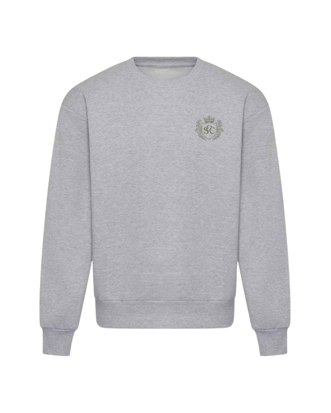 St Andrews Emblem Sweatshirt in Grey