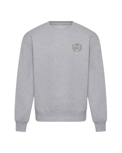 St Andrews Emblem Sweatshirt in Grey