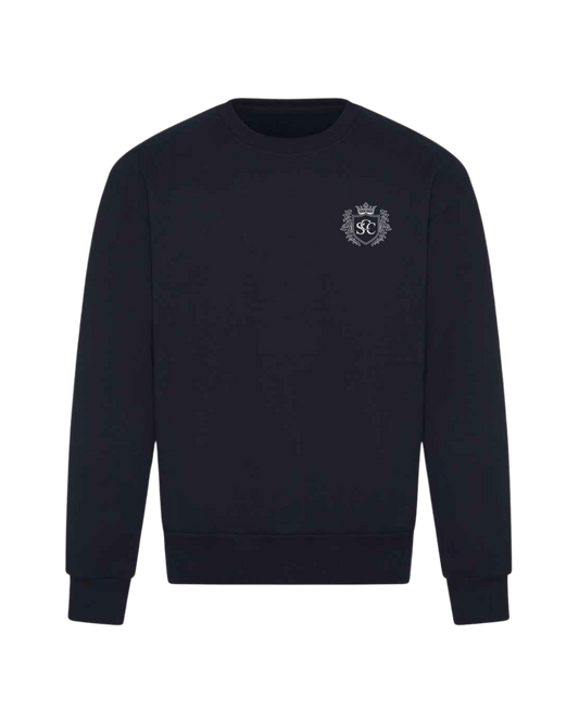 St Andrews Emblem Sweatshirt in Navy